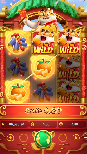 Combinação vencedora no slot Fortune Tiger